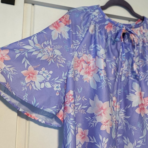 Vintage Floral House Dress - Picture 8 of 9